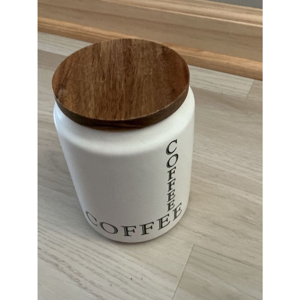 The Old Pottery Company Stoneware Coffee Contaner